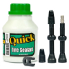 Zestaw uszczelniacz mleko do opon Quick Tire 250 ml plus zawory Tubeless