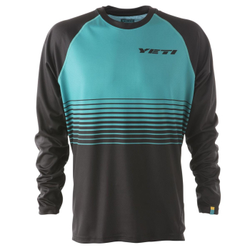 Koszulka Alder L/S Jersey BLACK/TURQ - L