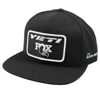 Race Team 2020 Flat Brim Hat - BLACK