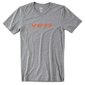 Yeti Slant Ride Jersey GREY/ORANGE - XL