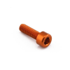 Aluminiowa śruba M8 x (1.25mm) x 20mm - ORANGE