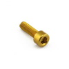 Aluminiowa śruba M8 x (1.25mm) x 20mm - GOLD