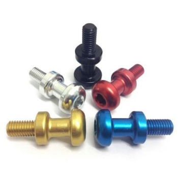Aluminiowa hak do siatki bagażnika M8 - BLUE-10725