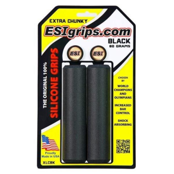 ESI Grips - Extra Chunky - BLACK ESI Grips - Extra Chunky - BLACK