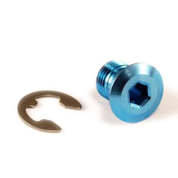 Śruba Ti Shimano Shadow XTR / XT / SLX - Blue