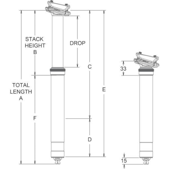 OneUp sztyca regulowana V2 - 150mm-5669