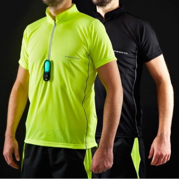 T-Shirt z suwakiem PROVIZ - żółty (2013)-M