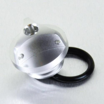 Aluminiowy korek wlewu oleju Ducati - SILVER