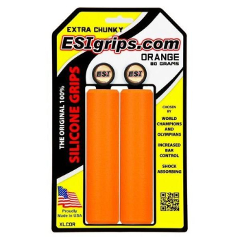 ESI Grips - Extra Chunky - ORANGE ESI Grips - Extra Chunky - ORANGE