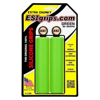 ESI Grips - Extra Chunky - GREEN ESI Grips - Extra Chunky - GREEN