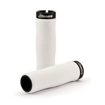 Gripy Piankowe LockOn - WHITE/BLACK
