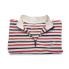 Chapeau! Cafe Jersey w pasy - WHITE/ORANGE - L-7650