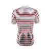 Chapeau! Cafe Jersey w pasy - WHITE/ORANGE - L-7652