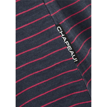 Mens Merino LS Base Layer - PETROL BLUE/PINK - M-7679