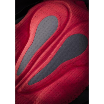 Mens Pave Bibshort RED - BLACK/WHITE - L-7747