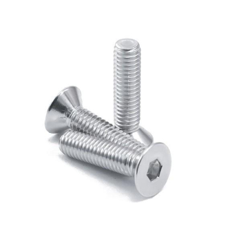 śruba M5x35 CT aluminiowa ProBolt - SILVER-7865