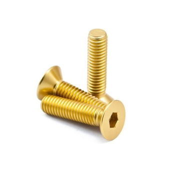 śruba M6x35 CT aluminiowa ProBolt - GOLD-8381