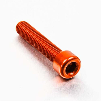 śruba M6x30 aluminiowa ProBolt - ORANGE-8402