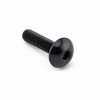 śruba M5x25 z łbem kulistym aluminiowa - BLACK