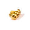 śruba M5x25 z łbem kulistym aluminiowa - GOLD-8490