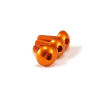 śruba M5x25 z łbem kulistym aluminiowa - ORANGE-8493