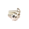 śruba M5x25 z łbem kulistym aluminiowa - SILVER-8501