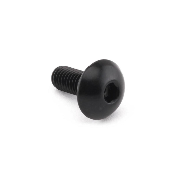 śruba M5x16 łeb kulisty alu ProBolt - BLACK