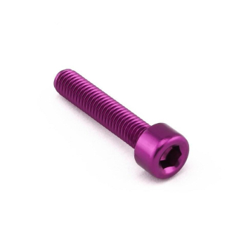 śruba M4x20 aluminiowa ProBolt - PURPLE