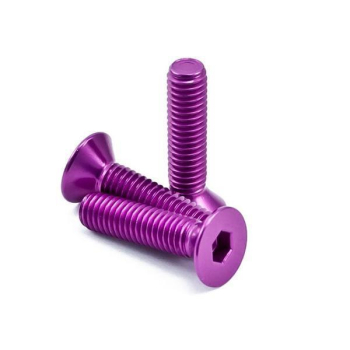 śruba M6x25 CT aluminiowa ProBolt - PURPLE-8675