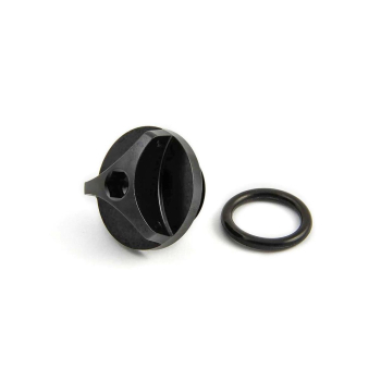 Aluminiowy korek wlewu oleju Honda i inne - BLACK