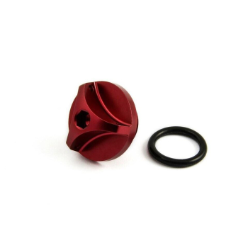Aluminiowy korek wlewu oleju BMW S1000RR - RED