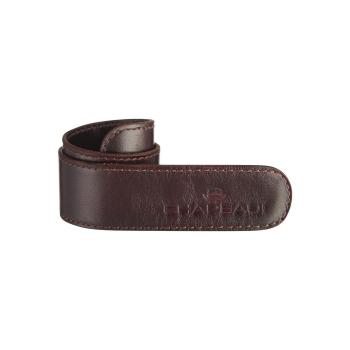 Opaska na spodnie (spinka nogawek/skóra) - OXBLOOD