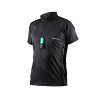 T-Shirt z suwakiem PROVIZ - czarny (2013)-S