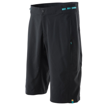Spodenki Enduro - BLACK/TURQ - XL-9310
