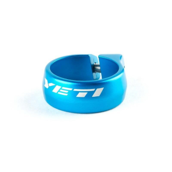 Zacisk sztycy Yeti 36,4mm - TURQ