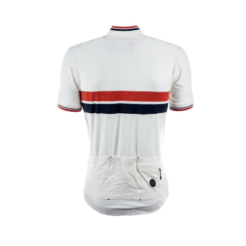 Chapeau! Cafe Jersey z pasem - Biała - S-9877